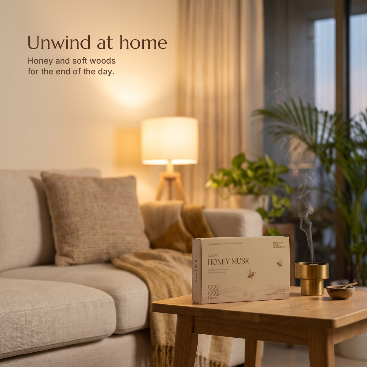 Honey Musk Bakhoor 60g
